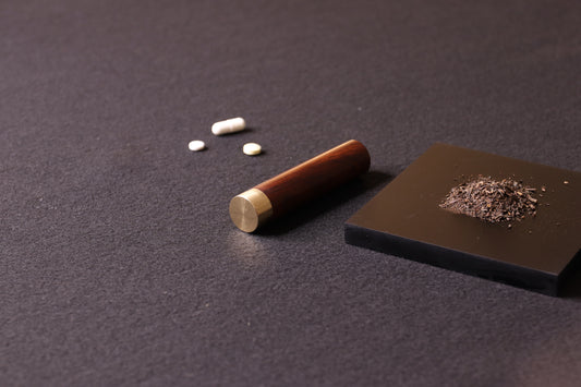 mordeco Wood Stash Tube, Solid Wood Travel Capsule Container for Tea, Pills, Spices or Tiny Essentials, Elegant Pocket Storage for Everyday Carry or Gift