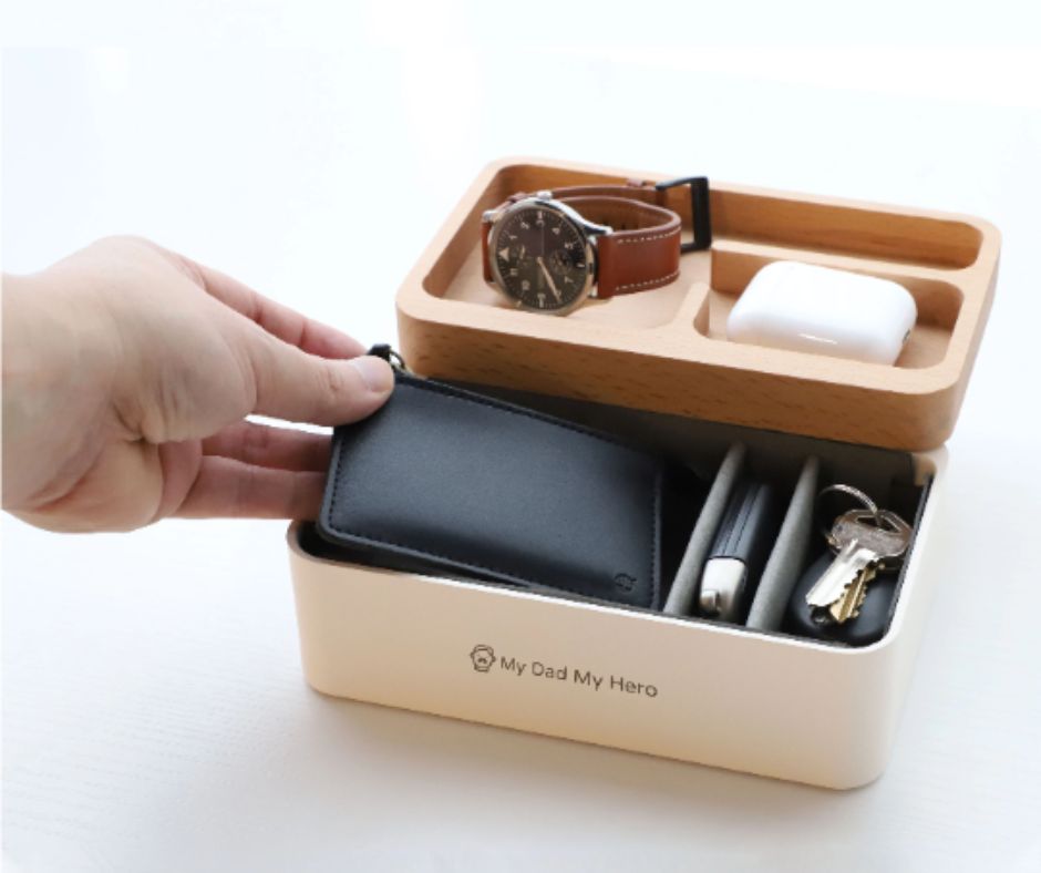 Revov Magnetic Rotating Tray Box (Customizable)