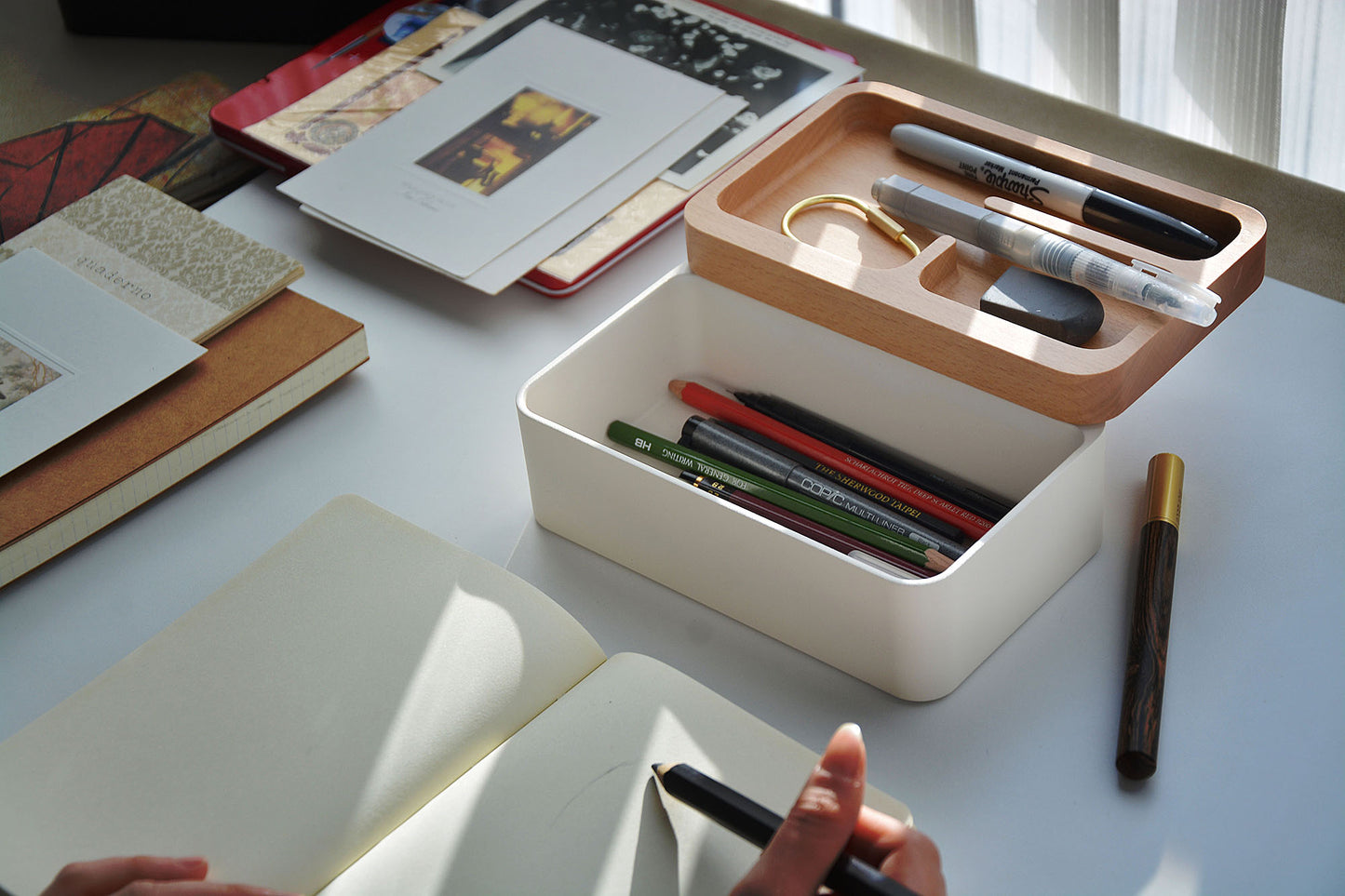 Revov Combo : Coin Storage II + Tray Box $109 with Free Wood Pen